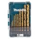  Makita D-72849 HSS-TiN-Metallbohrer-Set