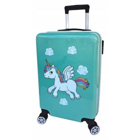    EINHORN-KOFFER EINHORN-PFERD MIT RÄDERN FÜR KINDER REISECODE