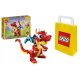  LEGO Creator 3 in 1 31145 Roter Drache + Papiertüte LEGO 6315786 gelb 24x8x18 cm