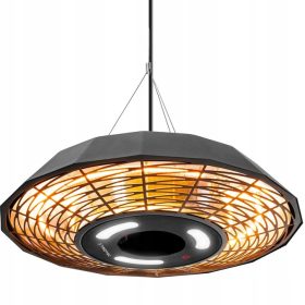  Trotec IR2010SC Infrarot-Deckenheizung + LED 2kW für 20m2