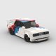  BMW M3 E30 aus Blöcken | Modell zum Zusammenbau des BMW M3 E30