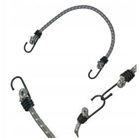   25er Set Elastische Spanngummis mit Metallhaken - Vielseitig Einsetzbar, Robust