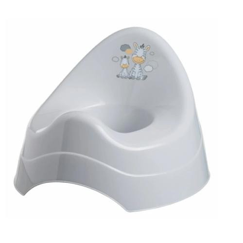  MALTEX Töpfchen mit Spieluhr ZEBRA, grau