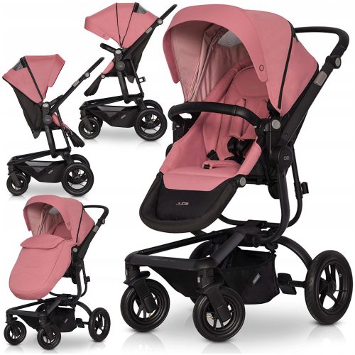  LEICHTER PARTNER 360° SITZ 2in1 GROSSE AUFGEBLASENE RÄDER 0-22KG + FOLIE