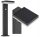  SuperLED Solarlampe, schwarz, 50 cm, 1 Stk.