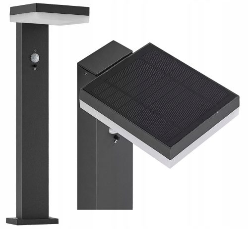 SuperLED Solarlampe, schwarz, 50 cm, 1 Stk.