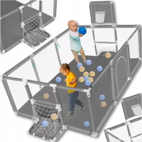  Memphis Laufstall TROCKENPOOL FÜR KINDER 120 x 180 cm