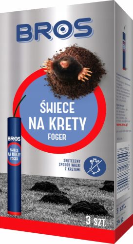  Bros Abwehrmittel gegen Maulwürfe + DABSTER.PL EINWEG-HDPE-HANDSCHUHE 2 Stk