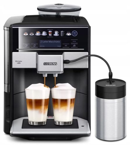  Siemens TE658209RW 1500 W automatische Espressomaschine, schwarz