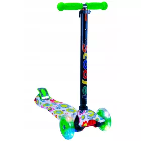    Dreirädriger Balance-Scooter für Kinder, LED, 50 kg, faltbar, verstärkt