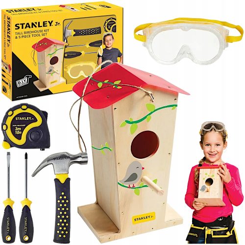  Stanley Jr Vogelhaus + Werkzeug für Kinder