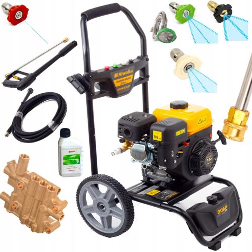 Riwall Hochdruckreiniger 207 bar 7000 W + 10W30 Honda Öl 0,6l für Rasenmäher und 4-Takt-Motoren