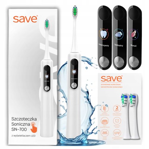  SONIC ELECTRIC ZAHNBÜRSTE FARBDISPLAY SPEICHERN