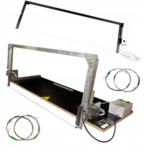 SUPER Set bestehend aus 2 Stück Schneidemaschine Guillotine für Styropor 132 cm + 113 cm