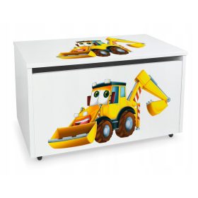  Spielzeugtruhe 45 x 71 cm weiß