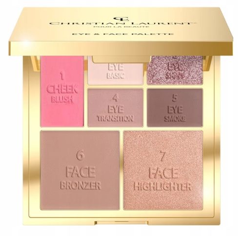 CHRISTIAN LAURENT POUR LA BEAUTE LUXURY GLAM - Multifunktionale Augen- & Gesichtspalette