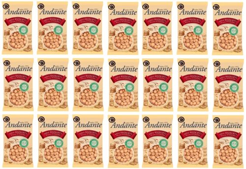 ANDANTE Mini Biskuits, Karton mit 21 x 120g Packungen