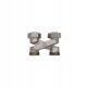  Herz-Kreuzverbindung 1300434 chrom 3/4"