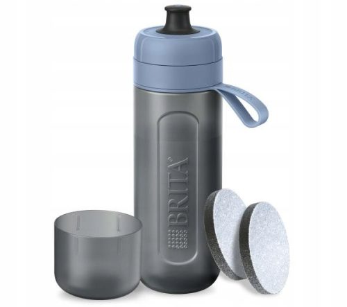  Brita Active Filterflasche pastellblau mit 2 Scheiben