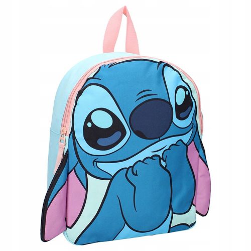  Kindergartenrucksack Lilo and Stitch Vadobag mit einem Fach für Mädchen Blautöne, Rosatöne, Mehrfarbig