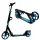  BLAUer großer faltbarer Roller mit Bremse SUNLIGHT NEON bis 100 kg
