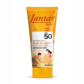   Jantar Sun Gesichtscreme für Kinder, 50 ml, wasserfest, Lichtschutzfaktor 50