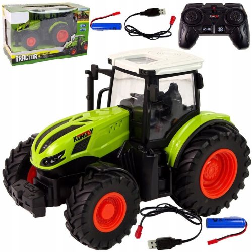  GROSSER RC-TRAKTOR MIT LED-LICHT