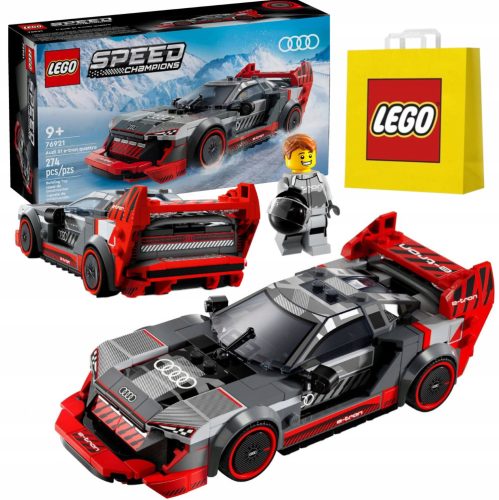  LEGO Speed Champions 76921 Audi S1 E-tron Quattro + LEGO Papiertüte