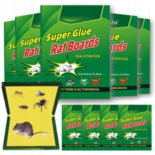  20x MAUSEFALLE RATS MAUSEFALLE STARKER KLEBER STARKER PFOTEN-LEP-GESCHMACK
