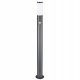  Runder Lichtmast Monzana E27 100 cm, grau