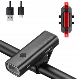  RockBros E103 Fahrradbeleuchtung 600 lm Akku