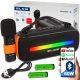  BLUETOOTH-LAUTSPRECHER TRAGBARES DRAHTLOSES KARAOKE-RGB-MIKROFON