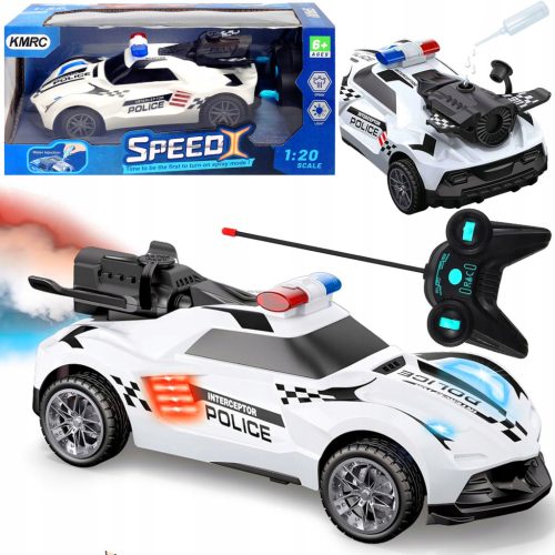  POLIZEI RC CAR RC CAR DAMPF RAUCH LICHTER POLIZEI