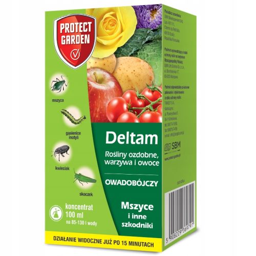Deltam Insektizid-Konzentrat für schnelle Schädlingsbekämpfung in Gärten, 100ml