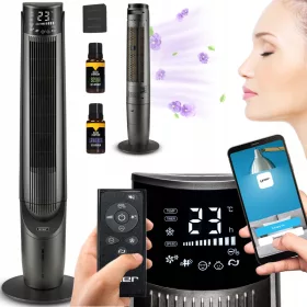    Wasserkühler Klimaanlage Yoer Säulenventilator IONIZER +Aromatherapie