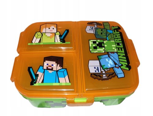  MINECRAFT XL LUNCHBOX MIT FÄCHERN