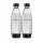  X2 SODASTREAM FUSE 1-L-WASSERFLASCHEN – SCHWARZ, 2ER-PACK