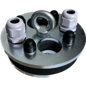    Brunnenkopf 125/32 für zwei Pumpen, Brunnenkopf 125/32x2 verzinkt