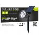  Eco Power Energy Einbau-Solarlampe, schwarz, 39,5 cm, 1 Stk.