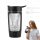  NUTRITION SHAKER TRAGBARES ELEKTRISCHES USB SCHWARZ 650 ML