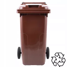 Europlast Kunststoffbehälter, Eimer, 120l brauner Behälter