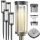  Forever Light eingebettete Solarlampe, schwarz, 50 cm, 1 Stk.