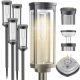  Forever Light eingebettete Solarlampe, schwarz, 50 cm, 1 Stk.
