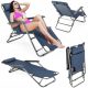  Outtec Ou-1334520793 Liegestuhl, Stahl, Marineblau