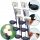  Forever Light eingebettete Solarlampe, schwarz, 73 cm, 1 Stk.