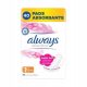  Always Ultra Sensitive Normal Plus (Größe 1) Damenbinden mit Flügeln, 40 Stk