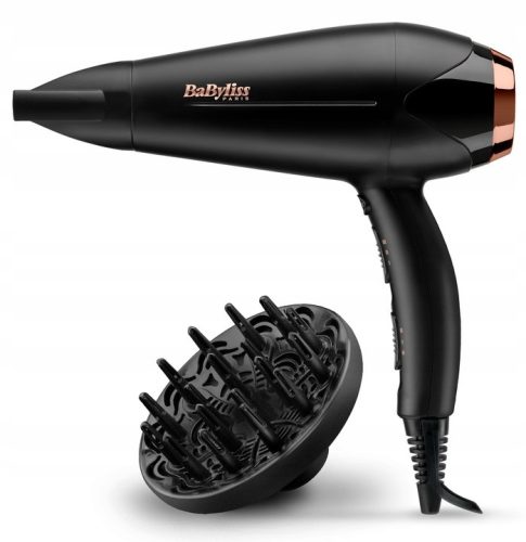  Babyliss D570DE Haartrockner 2200 W Ionisierung zwei Diffusorspitzen