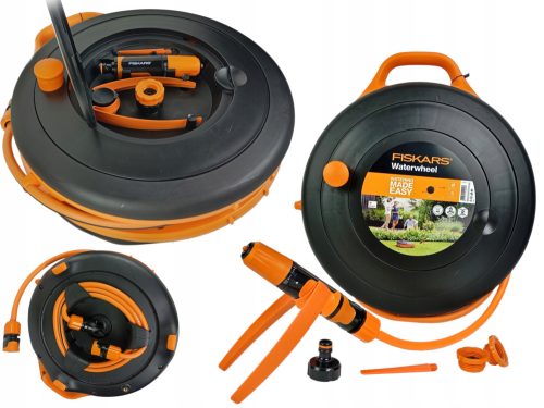  Fiskars 1020436 Schlauch mit Trommel 15 m