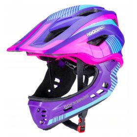    Rocbkros Fahrradhelm, Kinder, Mund hoch, schützend, für Fahrrad, Roller