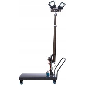 BELEUCHTUNGSTURM PNEUMATISCHER MAST LED 200W 5M